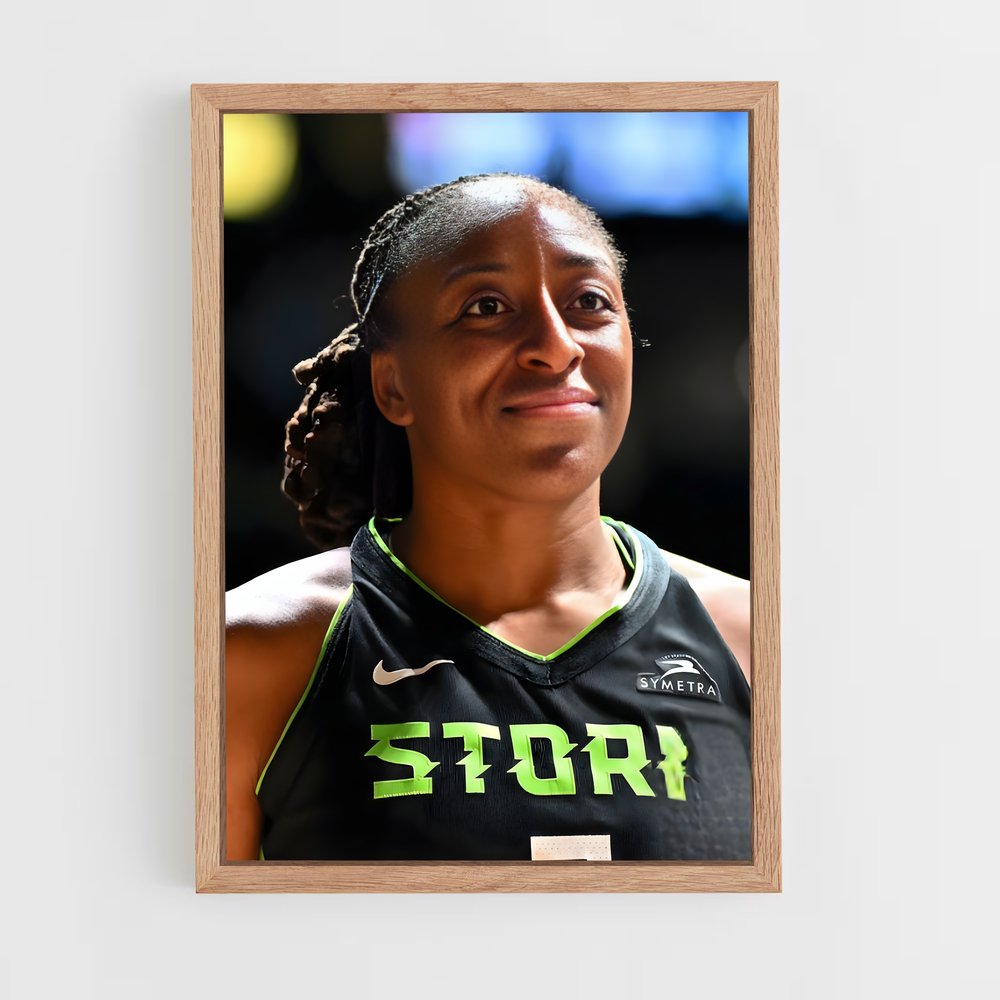 Poster Nneka en Action – affiche Basketball (vue 4)